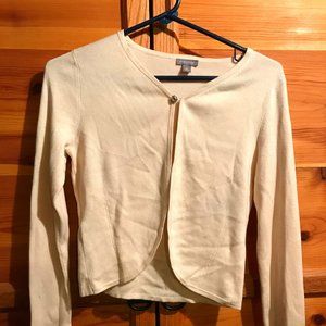 Ann Taylor long sleeve cream sweater